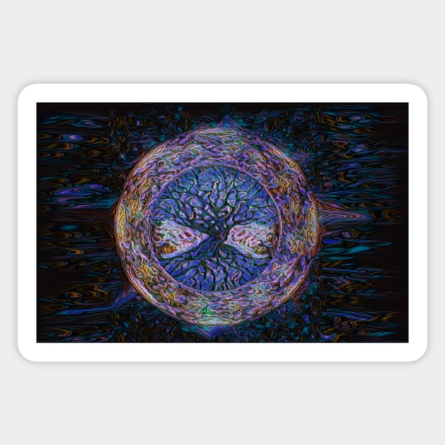 Tree of Life Night Sky Sticker by AmeliaCarrie